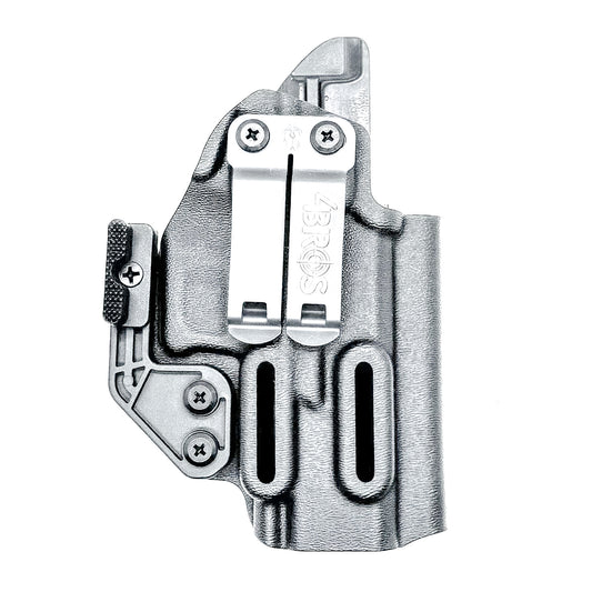 Inside Waistband (IWB) holster for the Springfield Armory Echelon 4.0C pistol in black with DCC Monoblock and Modwing.