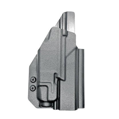 For the best Outside Waistband OWB holster for the Springfield Armory Echelon & Streamlight TLR-7 X or TLR-7 A, shop Four Brothers 4BROS Holsters. Made in USA.