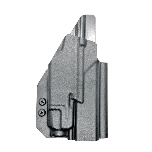 For the best Outside Waistband OWB holster for the Springfield Armory Echelon & Streamlight TLR-7 X or TLR-7 A, shop Four Brothers 4BROS Holsters. Made in USA.