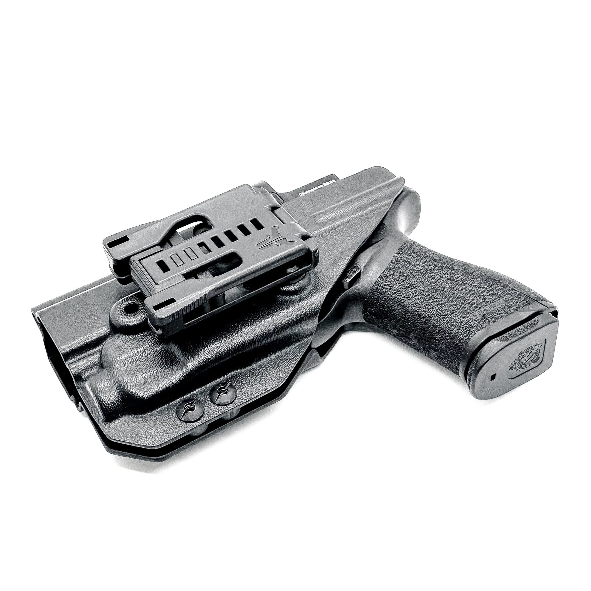 For the best Outside Waistband OWB holster for the Springfield Armory Echelon & Streamlight TLR-7 X or TLR-7 A, shop Four Brothers 4BROS Holsters. Made in USA.
