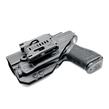 For the best Outside Waistband OWB holster for the Springfield Armory Echelon & Streamlight TLR-7 X or TLR-7 A, shop Four Brothers 4BROS Holsters. Made in USA.
