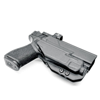 For the best Outside Waistband OWB holster for the Springfield Armory Echelon & Streamlight TLR-7 X or TLR-7 A, shop Four Brothers 4BROS Holsters. Made in USA.