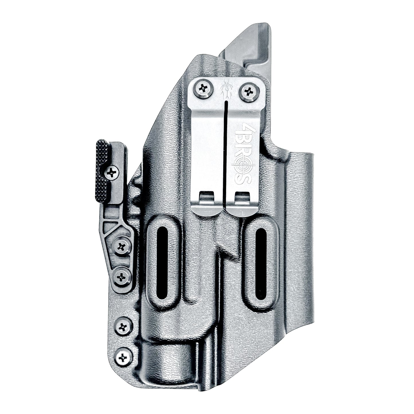 Springfield Echelon 4.0C IWB holster with Streamlight TLR-1 HL, black Kydex construction with DCC Monoblock and modwing.