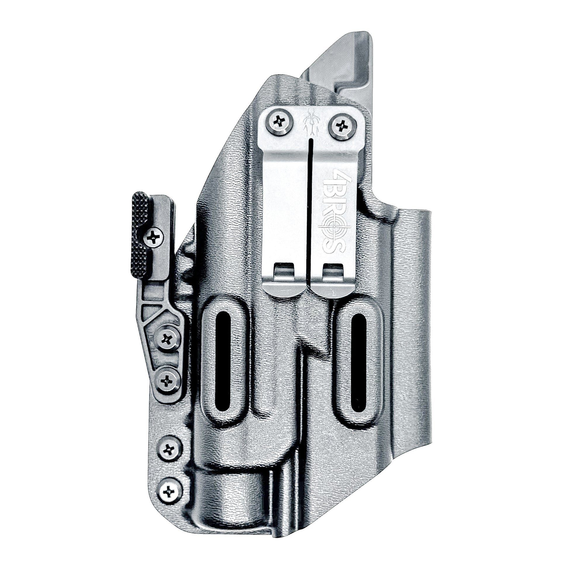 Springfield Echelon 4.0C IWB holster with Streamlight TLR-1 HL, black Kydex construction with DCC Monoblock and modwing.