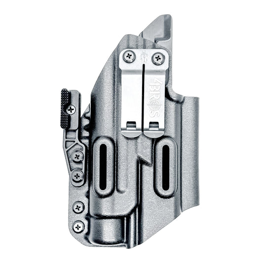 Springfield Echelon 4.0C IWB holster with Streamlight TLR-1 HL, black Kydex construction with DCC Monoblock and modwing.