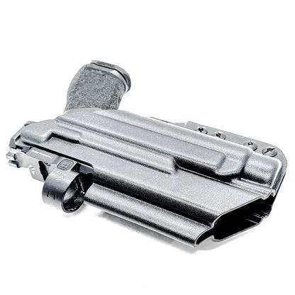 Springfield Echelon 4.0C IWB holster with Streamlight TLR-1 HL, black Kydex construction with DCC Monoblock and modwing.