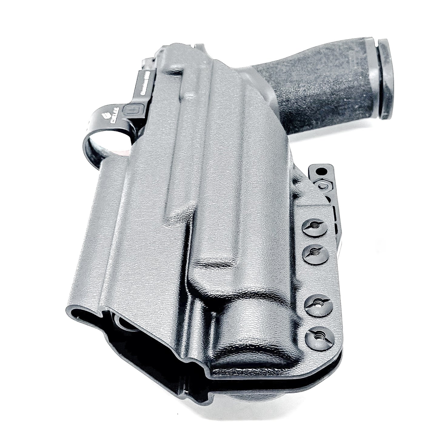 Springfield Echelon 4.0C IWB holster with Streamlight TLR-1 HL, black Kydex construction with DCC Monoblock and modwing.