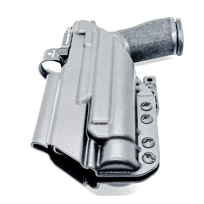 Springfield Echelon 4.0C IWB holster with Streamlight TLR-1 HL, black Kydex construction with DCC Monoblock and modwing.