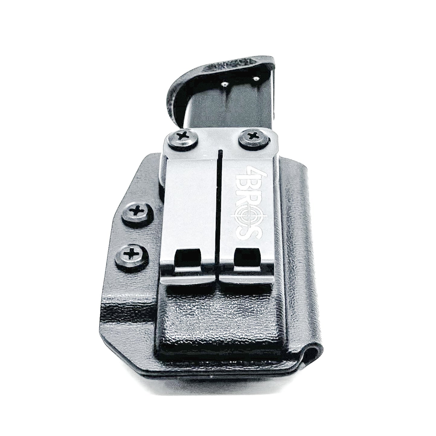 Black Inside Waistband IWB AIWB magazine carrier, holster, or pouch for the Springfield Armory Echelon Magazines from Four Brothers 4BROS Holsters. 