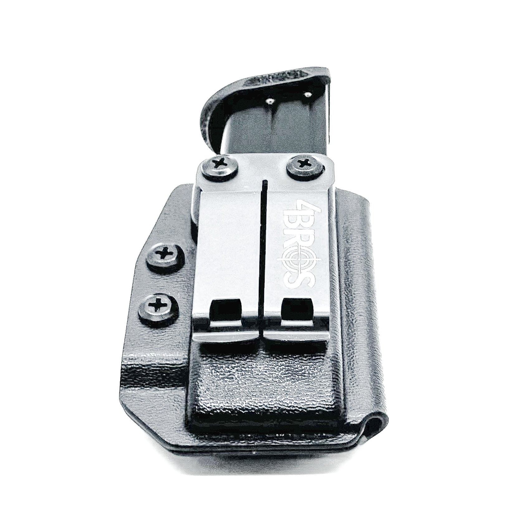 Black Inside Waistband IWB AIWB magazine carrier, holster, or pouch for the Springfield Armory Echelon Magazines from Four Brothers 4BROS Holsters. 