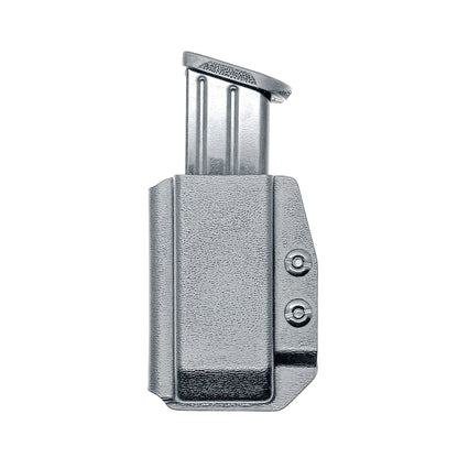Black Inside Waistband IWB AIWB magazine carrier, holster, or pouch for the Springfield Armory Echelon Magazines from Four Brothers 4BROS Holsters. 