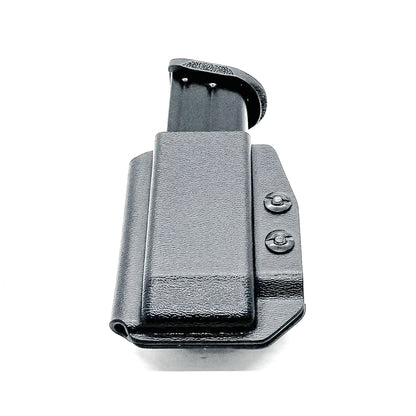 Black Inside Waistband IWB AIWB magazine carrier, holster, or pouch for the Springfield Armory Echelon Magazines from Four Brothers 4BROS Holsters. 