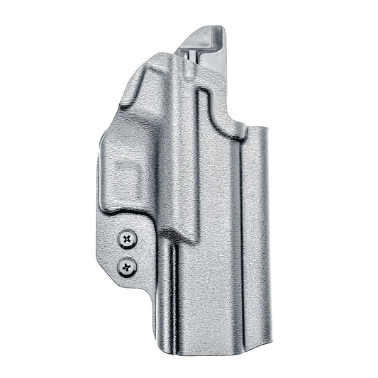 Outside the Waistband (OWB) Holster designed for the Springfield Armory Echelon in black with the 4BROS 1.5" Belt Slide.