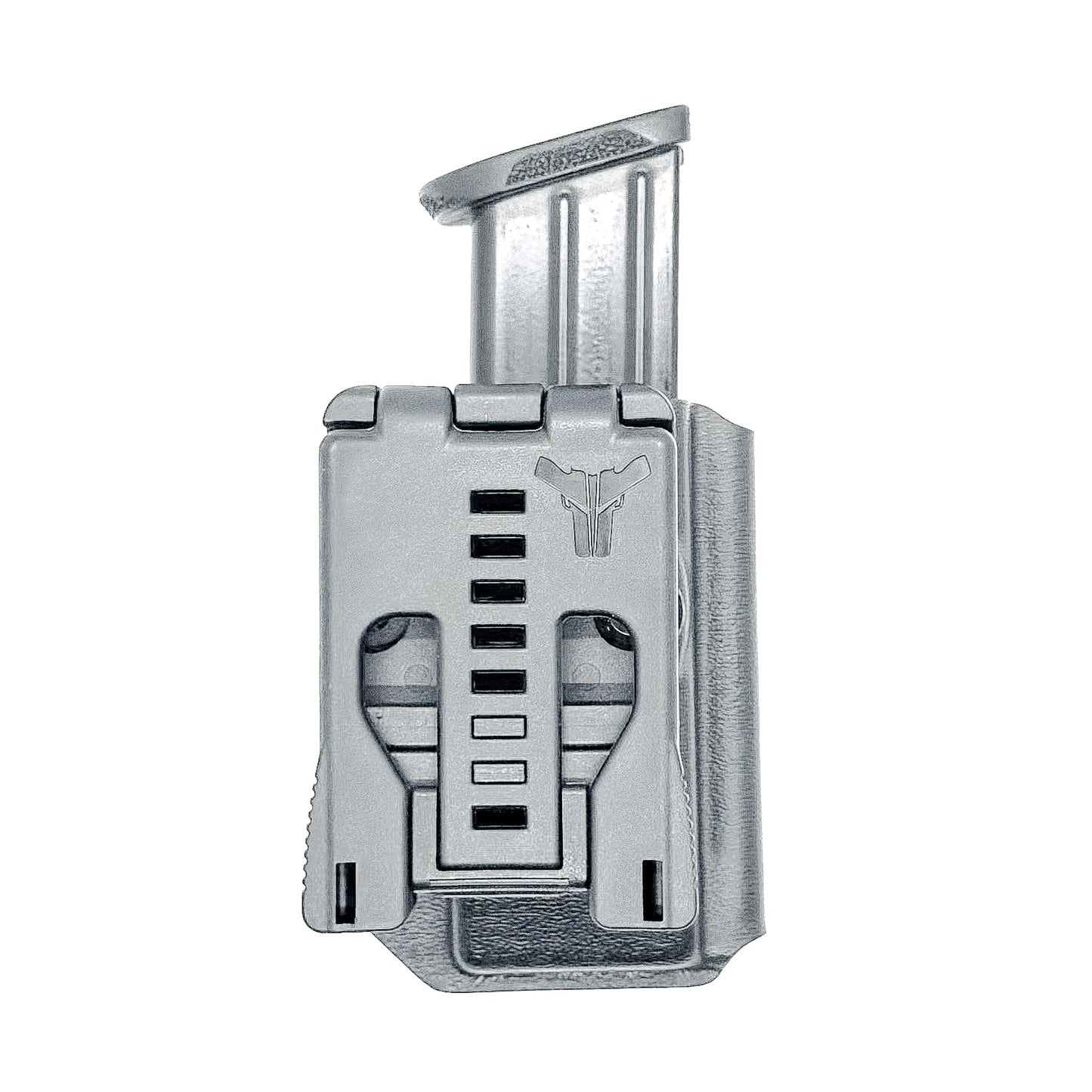 Black Kydex OWB Outside Waistband magazine pouch for Springfield Armory Echelon from Four Brothers 4BROS Holsters.