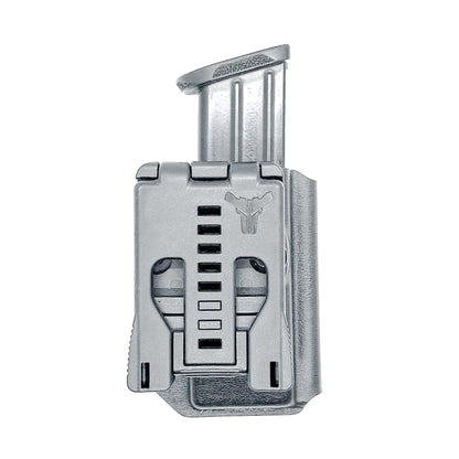 Black Kydex OWB Outside Waistband magazine pouch for Springfield Armory Echelon from Four Brothers 4BROS Holsters.