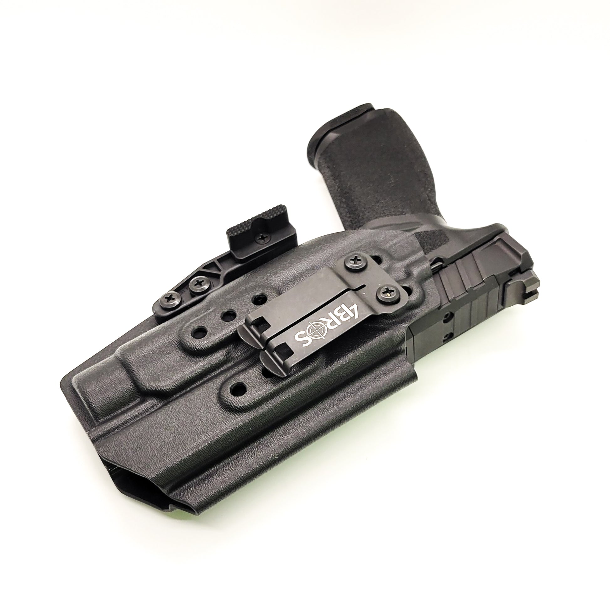 For the best IWB Kydex Inside Waistband Holster for the Springfield Armory Echelon & TLR-1 or TLR-1 HL, shop Four Brothers 4BROS Holsters.  Made in the USA.