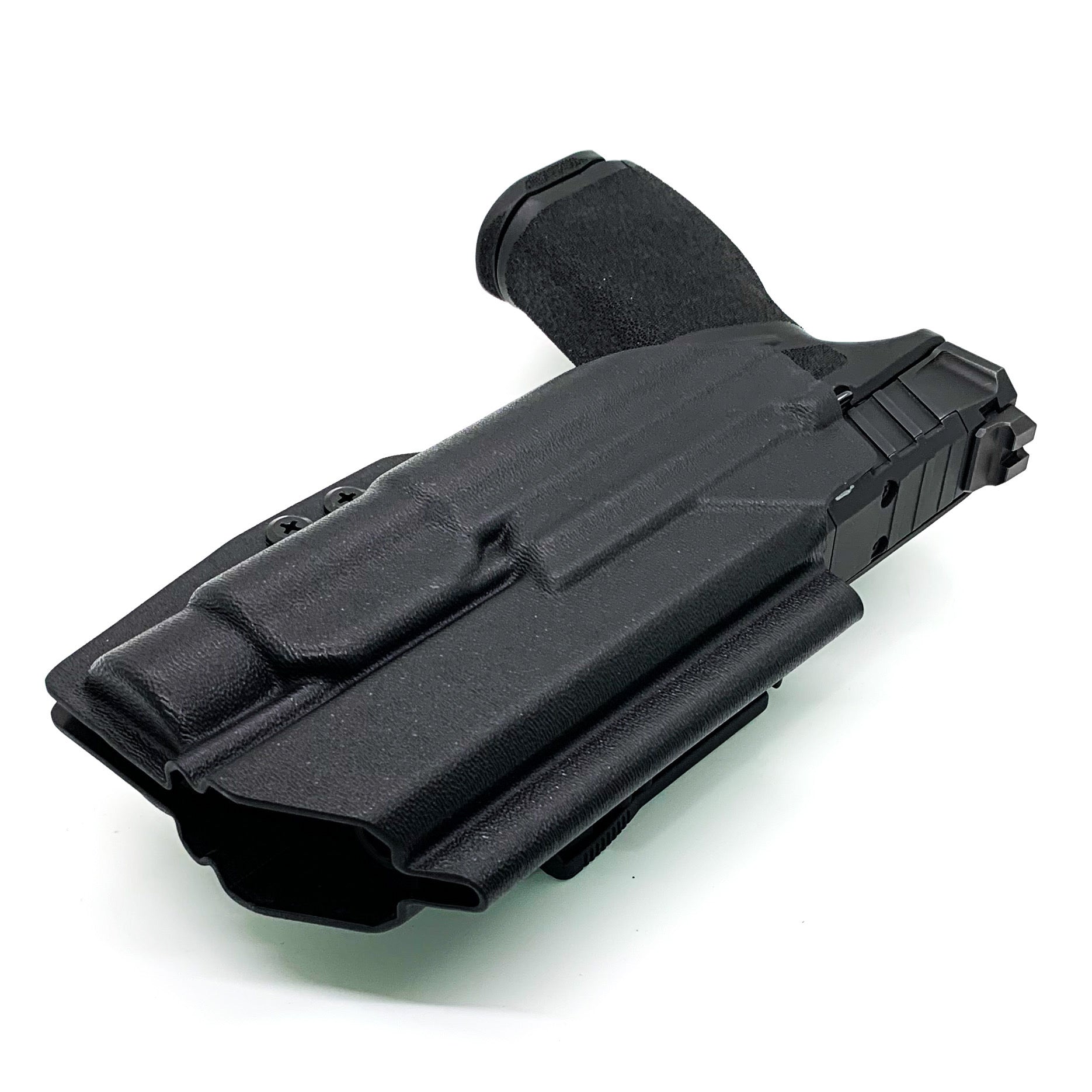 For the best Outside Waistband OWB Kydex Holster for the Springfield Armory Echelon with the Streamlight TLR-1 or TLR-1 HL, shop Four Brothers 4BROS Holsters. 