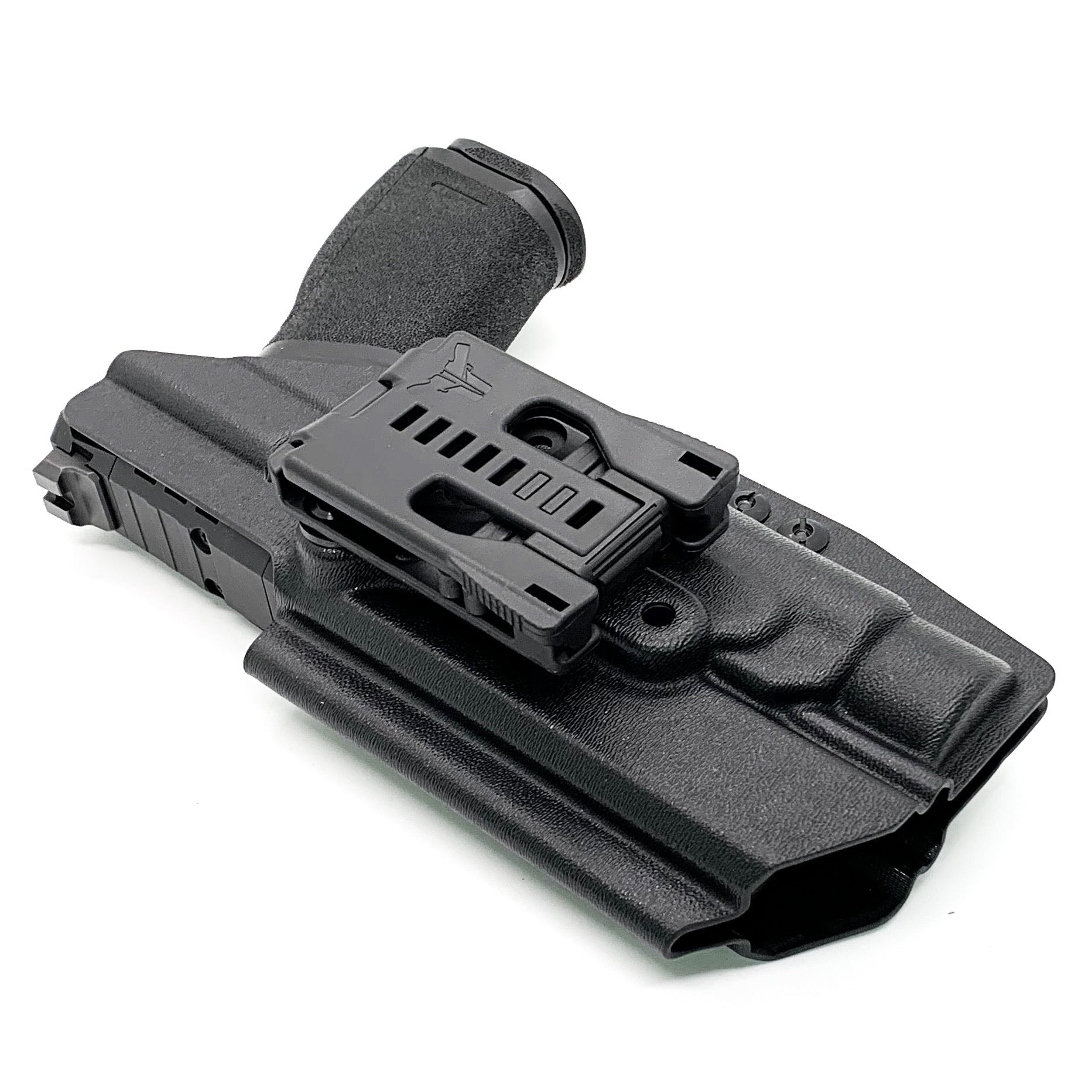 For the best Outside Waistband OWB Kydex Holster for the Springfield Armory Echelon with the Streamlight TLR-1 or TLR-1 HL, shop Four Brothers 4BROS Holsters. 