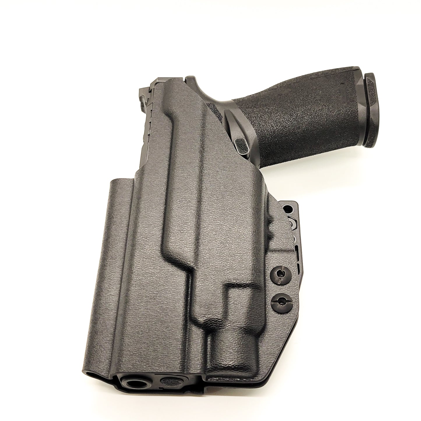 For the best IWB Kydex Inside Waistband Holster for the Springfield Armory Echelon and the Streamlight TLR-7X, A or HL-X, shop Four Brothers 4BROS holsters. 