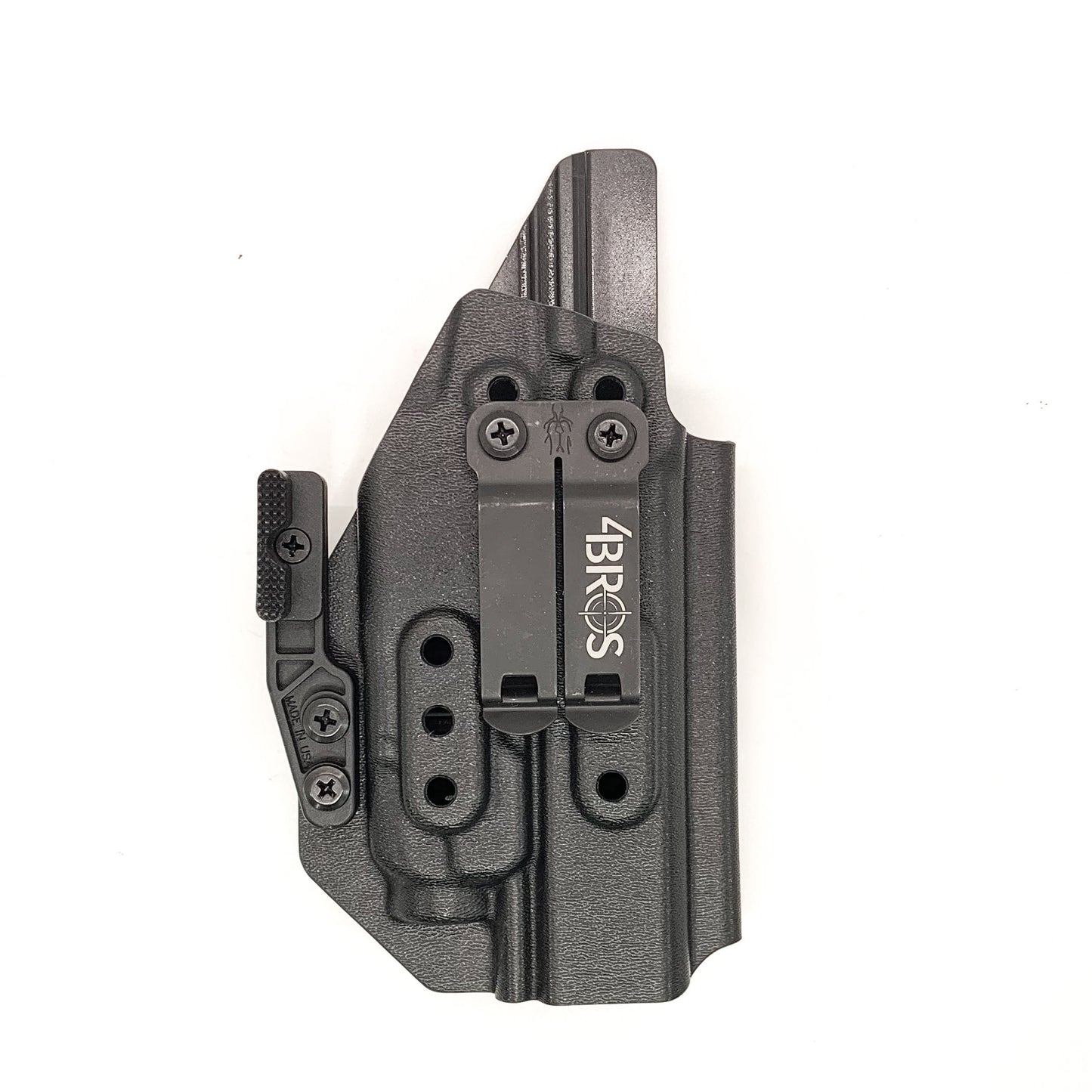 For the best IWB Kydex Inside Waistband Holster for the  Springfield Armory Echelon and Streamlight TLR-7 X or TLR-7 A, shop Four Brothers 4BROS holsters. 