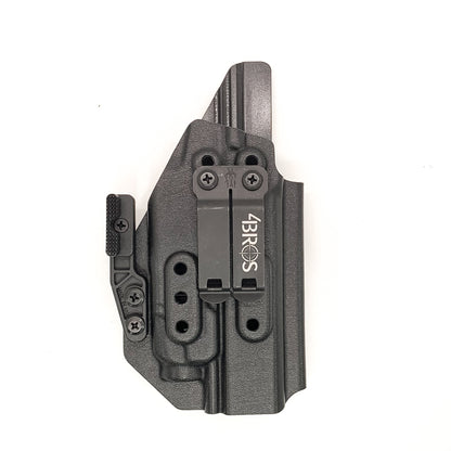 For the best IWB Kydex Inside Waistband Holster for the  Springfield Armory Echelon and Streamlight TLR-7 X or TLR-7 A, shop Four Brothers 4BROS holsters. 