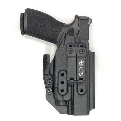 For the best IWB Kydex Inside Waistband Holster for the  Springfield Armory Echelon and Streamlight TLR-7 X or TLR-7 A, shop Four Brothers 4BROS holsters. 