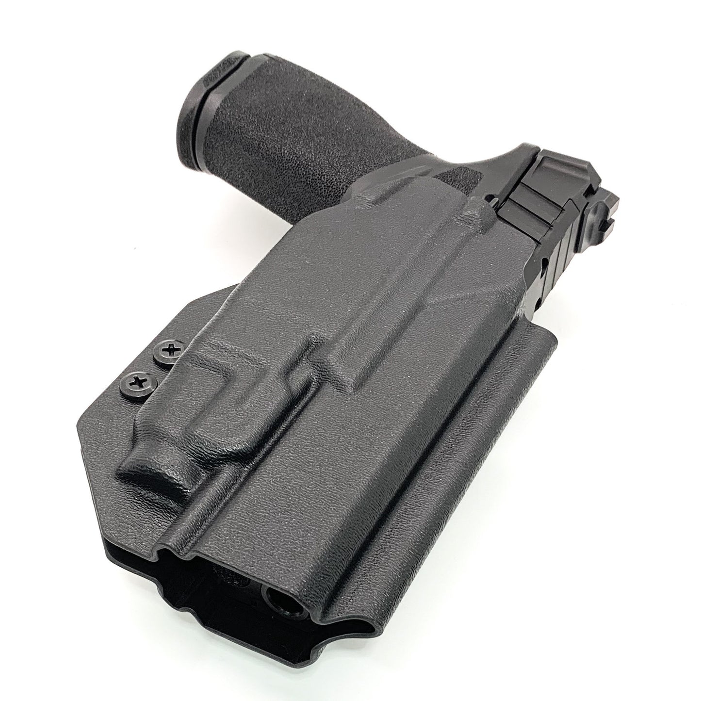 For the best Outside Waistband OWB Holster for the Springfield Armory Echelon & Streamlight TLR-7X, TLR-7 X, & TLR-7 A, shop Four Brothers 4BROS holsters. 