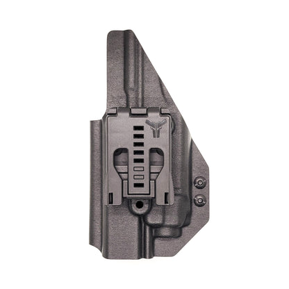 For the best Outside Waistband OWB Holster for the Springfield Armory Echelon & Streamlight TLR-8A installed on the pistol, shop Four Brothers 4BROS Holsters. 