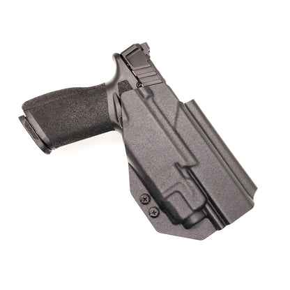 For the best Outside Waistband OWB Holster for the Springfield Armory Echelon & Streamlight TLR-8A installed on the pistol, shop Four Brothers 4BROS Holsters. 