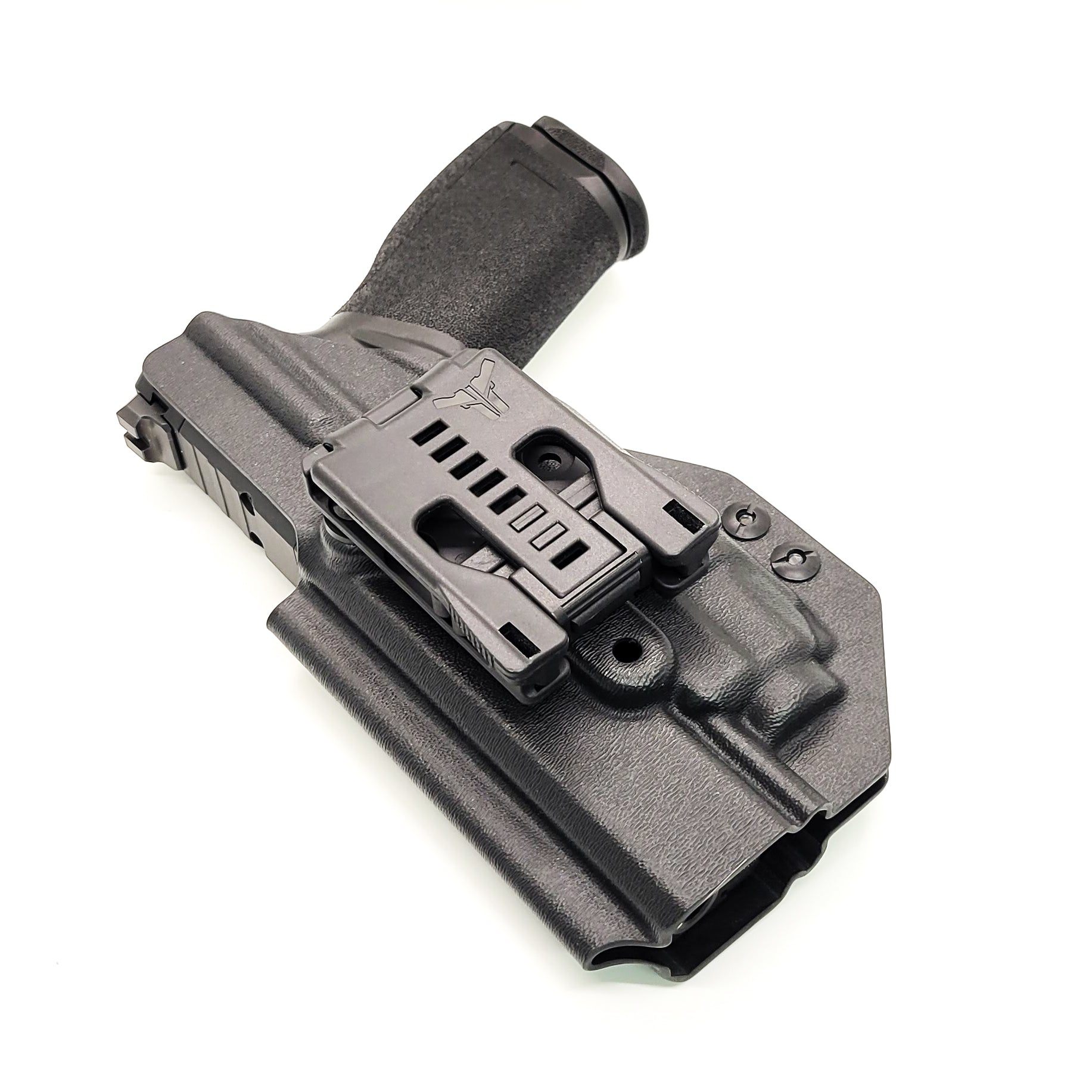 For the best Outside Waistband OWB Holster for the Springfield Armory Echelon & Streamlight TLR-8A installed on the pistol, shop Four Brothers 4BROS Holsters. 