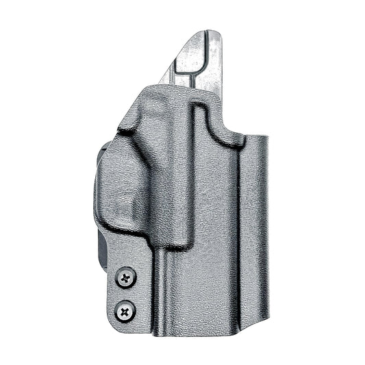 OWB Outside Waistband Holster for the Springfield Armory Hellcat in black with a 4BROS 1.5" Belt Slide.