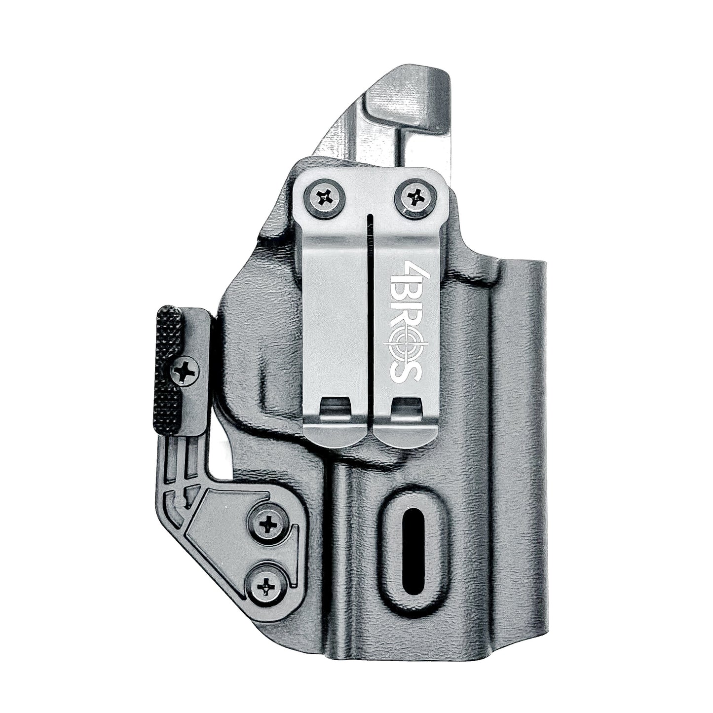 Black Hellcat Pro Inside Waistband holster with Monoblock and Modwing