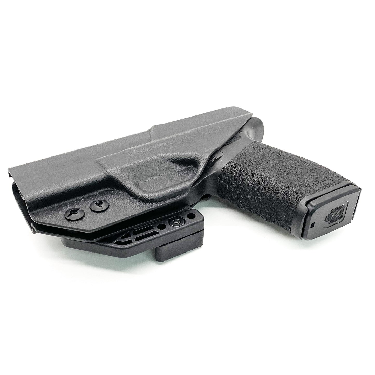For the best IWB Kydex Inside Waistband Holster for the  Springfield Armory Hellcat Pro with or without a red dot sight, shop Four Brothers 4BROS Holsters. 