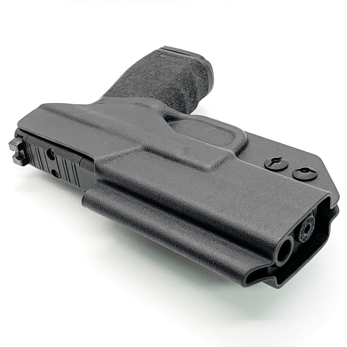 For the best IWB Kydex Inside Waistband Holster for the  Springfield Armory Hellcat Pro with or without a red dot sight, shop Four Brothers 4BROS Holsters. 