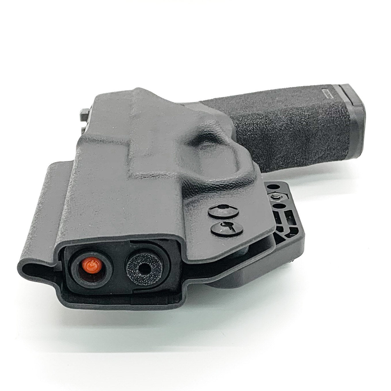 For the best IWB Kydex Inside Waistband Holster for the  Springfield Armory Hellcat Pro with or without a red dot sight, shop Four Brothers 4BROS Holsters. 