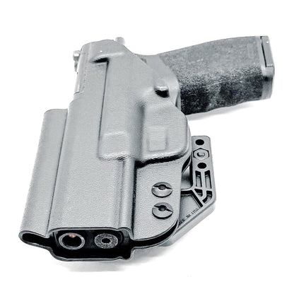 Black Hellcat Pro Inside Waistband holster with Monoblock and Modwing