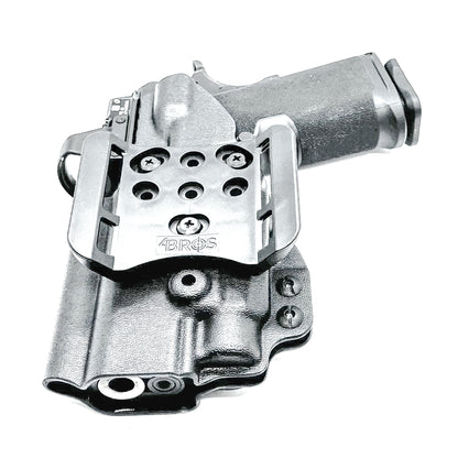 Outside Waistband Kydex holster for Springfield Prodigy 1911 DS 4.25" and 3.5" & TLR-7 HL-X – red dot compatible, adjustable retention. Made in the USA.