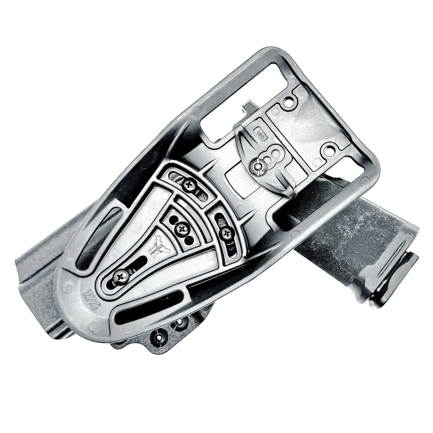 OWB competition-style holster for Springfield 1911 DS Prodigy 5" & TLR-7 HL-X. Red dot and suppressor sight compatible, open muzzle, adjustable cant. USA Made.