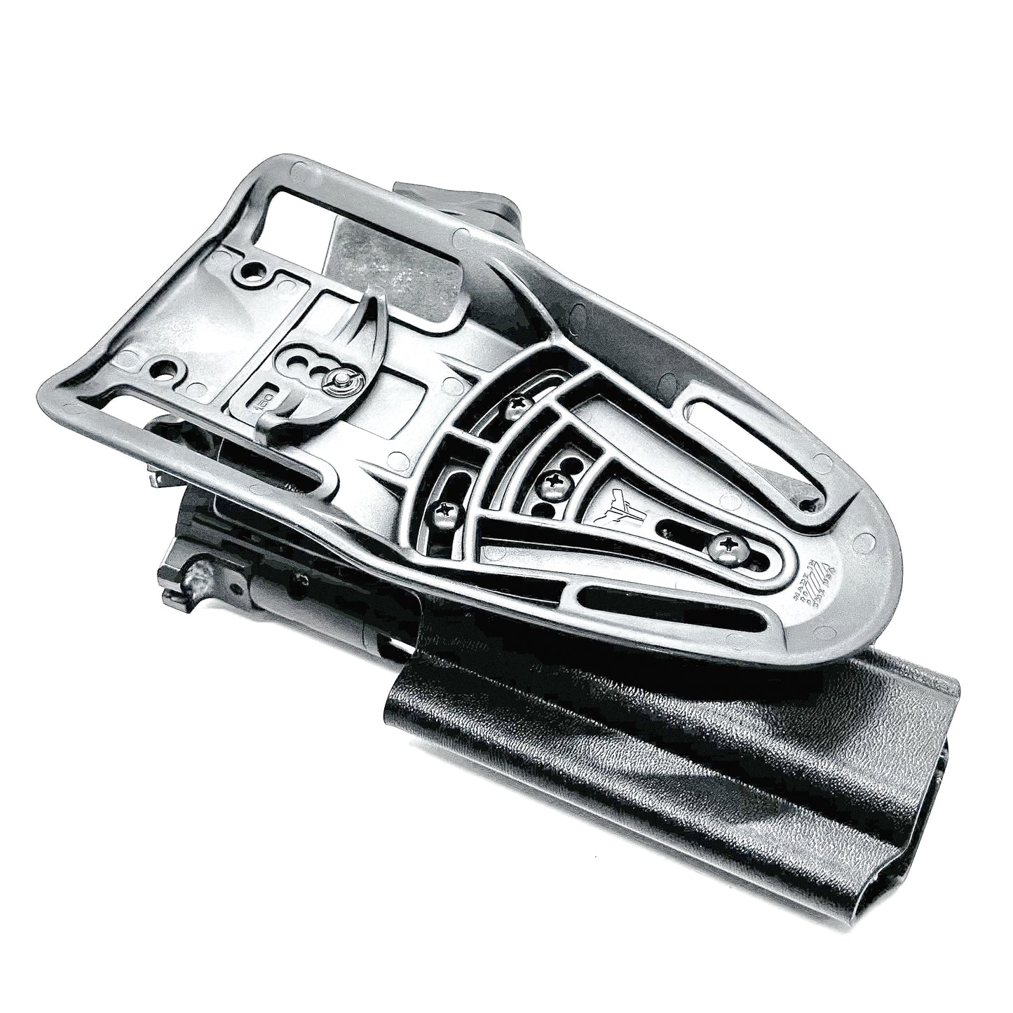 OWB competition-style holster for Springfield 1911 DS Prodigy 5" & TLR-7 HL-X. Red dot and suppressor sight compatible, open muzzle, adjustable cant. USA Made.