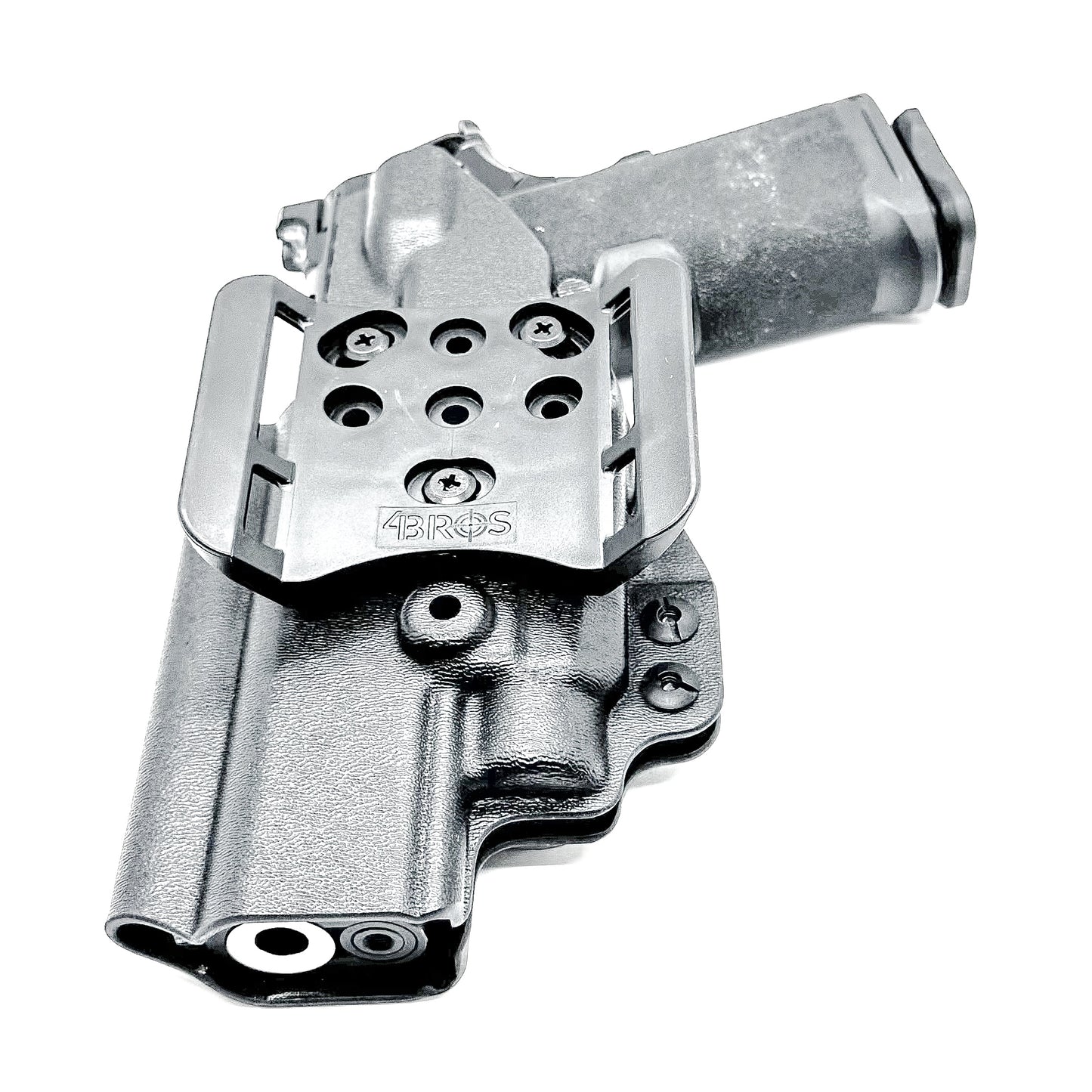 Outside Waistband Kydex holster for Springfield Prodigy 1911 DS 4.25" and 5" & TLR-7 HL-X – red dot compatible, adjustable retention. Made in the USA.