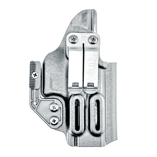 For the best Kydex IWB AIWB Inside Waistband Holster for the Springfield Armory Echelon 4.0C pistol shop Four Brothers 4BROS Holsters. Proudly made in the USA