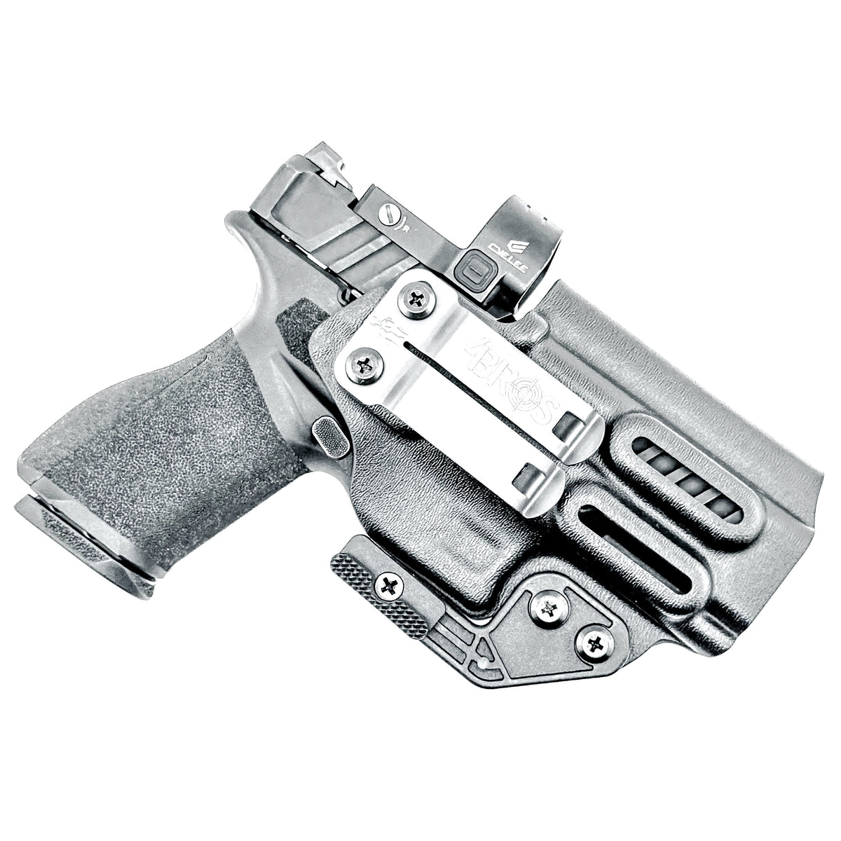 For the best Kydex IWB AIWB Inside Waistband Holster for the Springfield Armory Echelon 4.0C pistol shop Four Brothers 4BROS Holsters. Proudly made in the USA