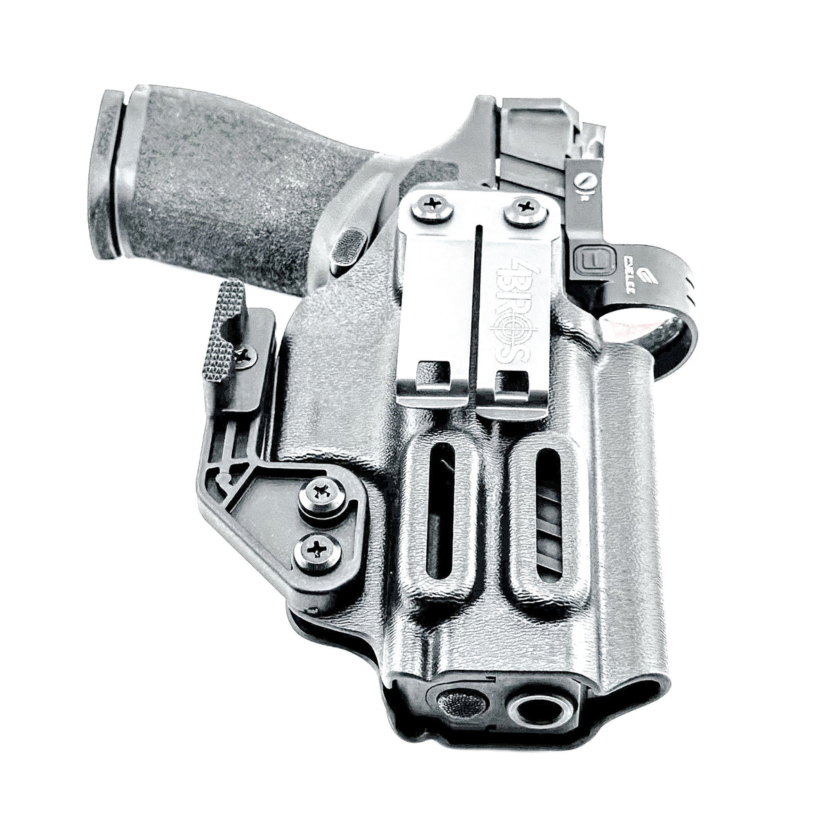 For the best Kydex IWB AIWB Inside Waistband Holster for the Springfield Armory Echelon 4.0C pistol shop Four Brothers 4BROS Holsters. Proudly made in the USA