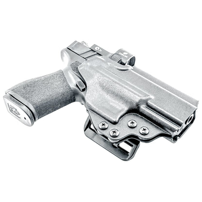 For the best Outside Waistband OWB Kydex Holster for the Springfield Armory Echelon 4.0C pistol shop Four Brothers 4BROS Holsters. Proudly made in the USA.