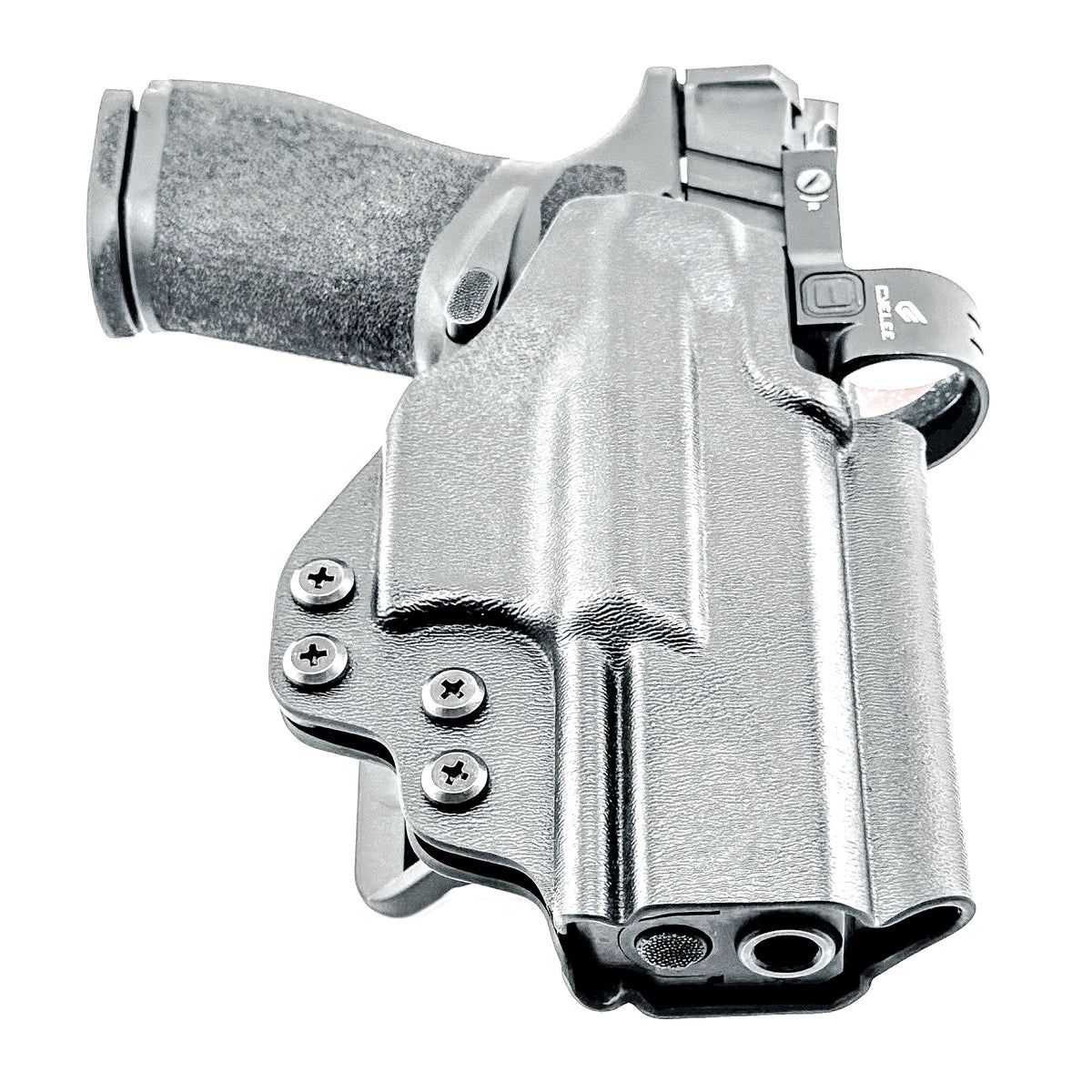 For the best Outside Waistband OWB Kydex Holster for the Springfield Armory Echelon 4.0C pistol shop Four Brothers 4BROS Holsters. Proudly made in the USA.