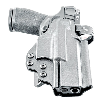 For the best Outside Waistband OWB Kydex Holster for the Springfield Armory Echelon 4.0C pistol shop Four Brothers 4BROS Holsters. Proudly made in the USA.