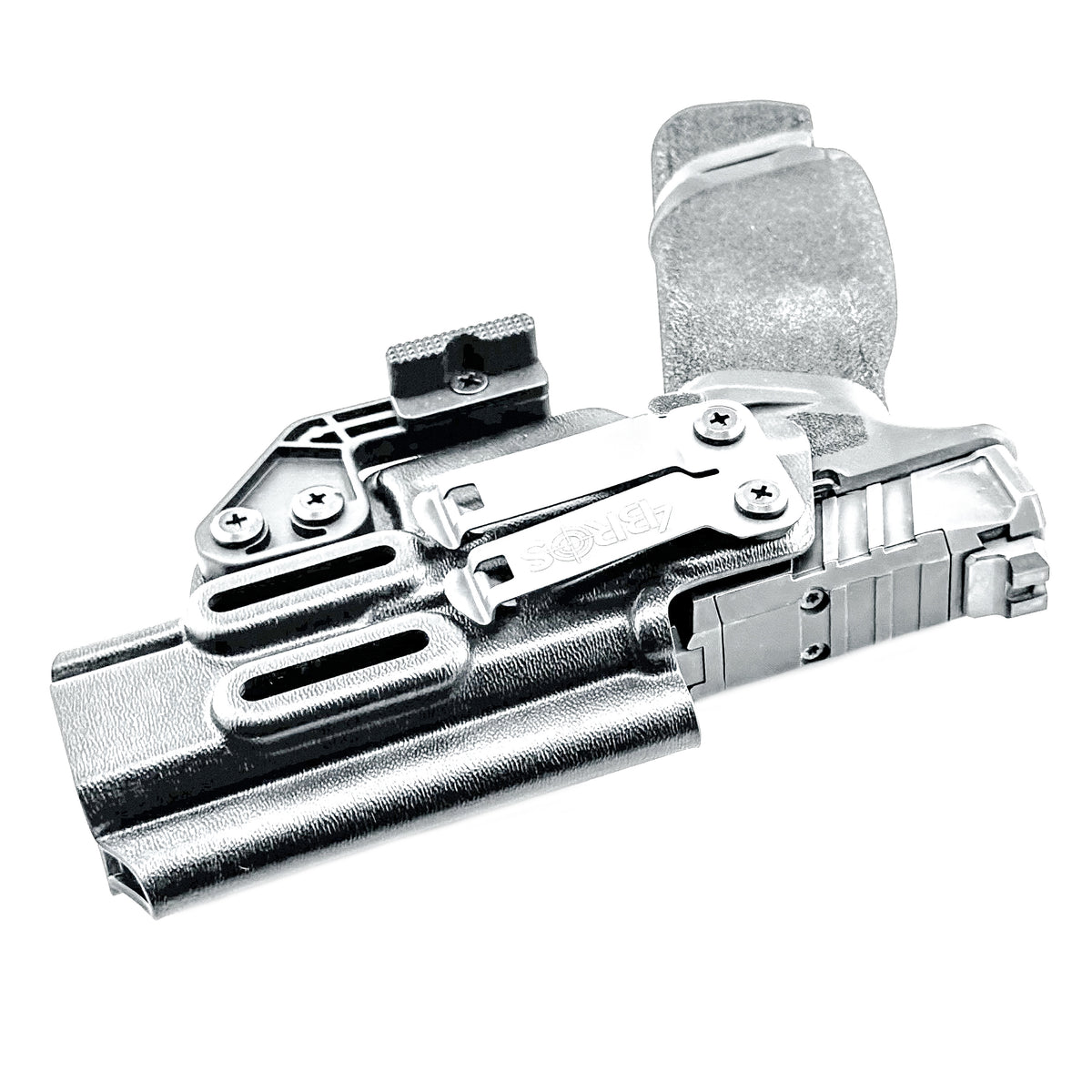 For the best Kydex IWB Inside Waistband Holster for the Springfield Armory Echelon shop Four Brothers 4BROS Holsters. Fits most Red Dot Sights. Made in USA