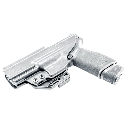 For the best Kydex IWB Inside Waistband Holster for the Springfield Armory Echelon shop Four Brothers 4BROS Holsters. Fits most Red Dot Sights. Made in USA