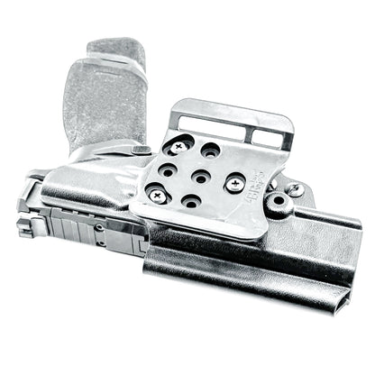 For the best Kydex OWB Inside Waistband Holster for the Springfield Armory Echelon shop Four Brothers 4BROS Holsters. Fits most Red Dot Sights. Made in USA