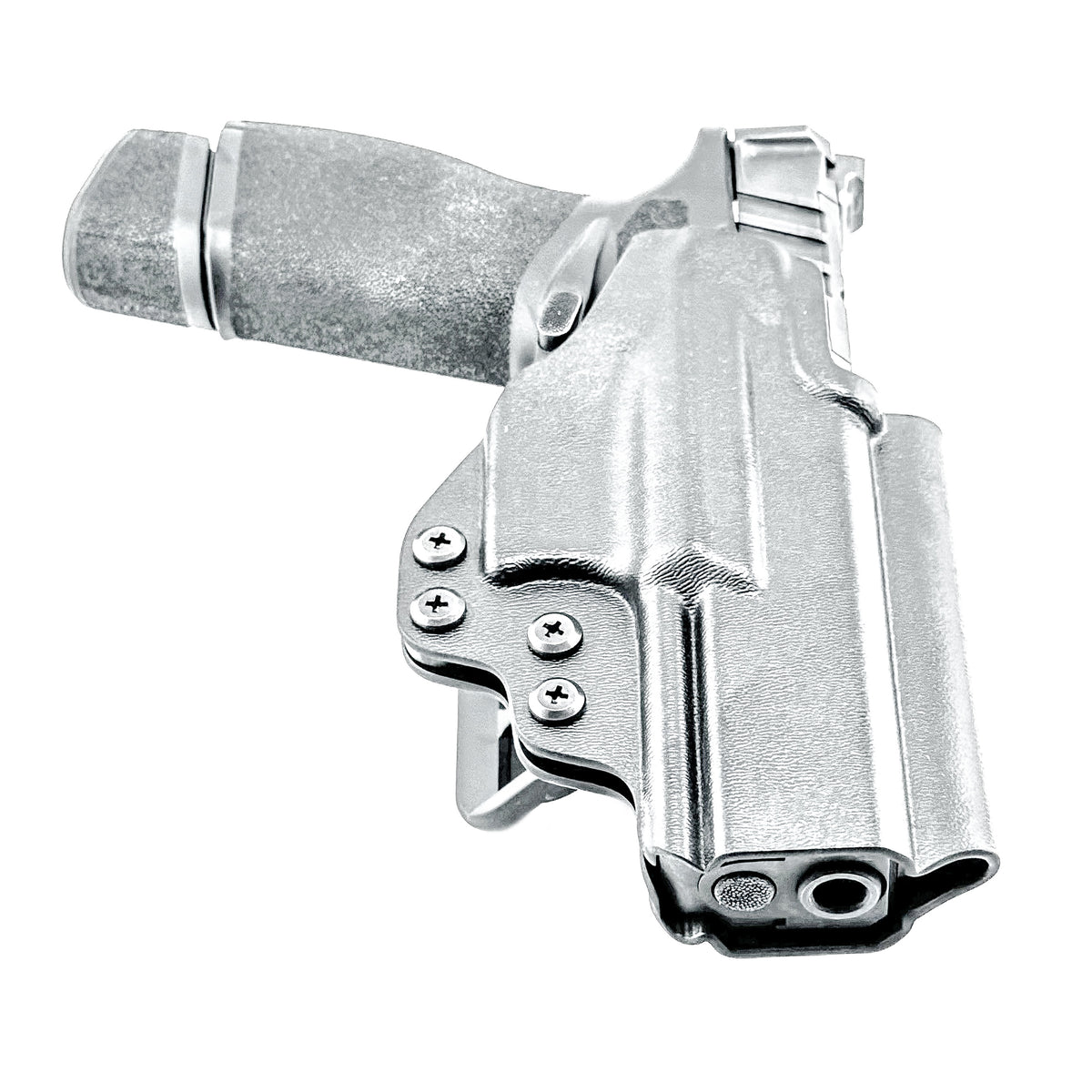 For the best Kydex OWB Inside Waistband Holster for the Springfield Armory Echelon shop Four Brothers 4BROS Holsters. Fits most Red Dot Sights. Made in USA
